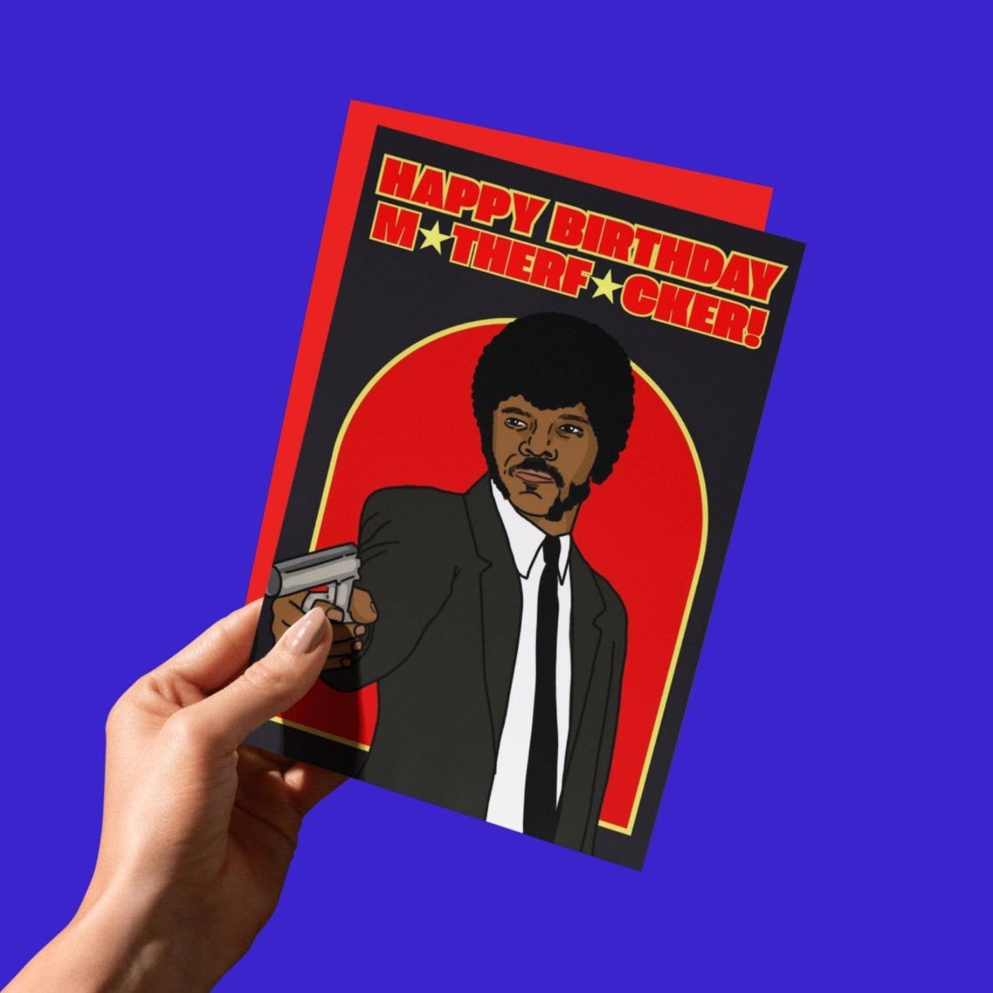 Gefeliciteerd met je verjaardag M*therf*cker! Grappige film-wenskaart