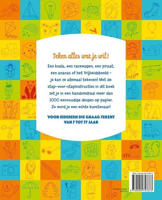 Ik kan 1000 dingen tekenen