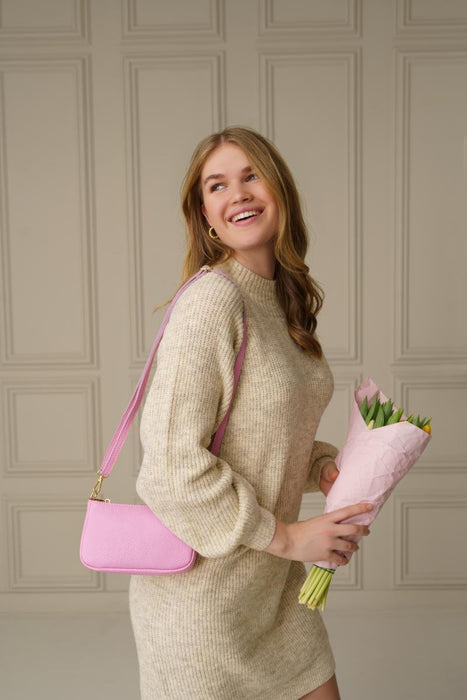 Baggy Shop Price of love | Roze (goud)