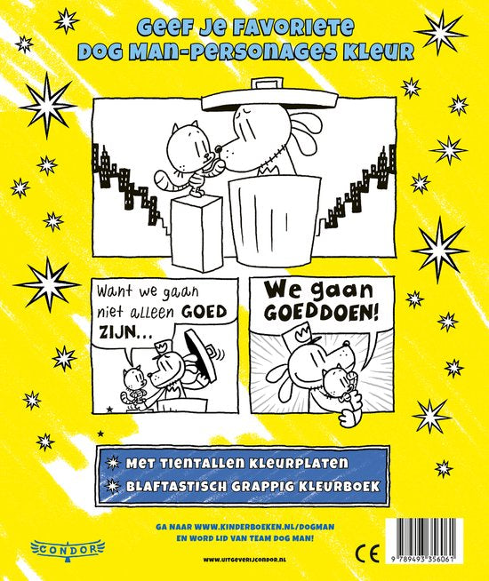 Dog Man - Dog Man kleurboek