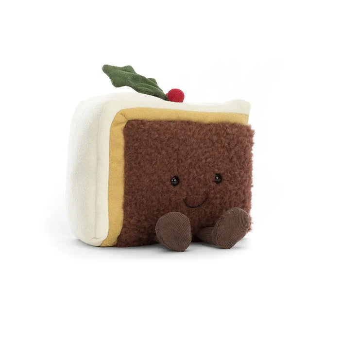 jellycat amuseables knuffeltaart kerst
