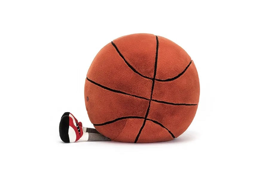 Jellycat amuseables knuffelbasketbal