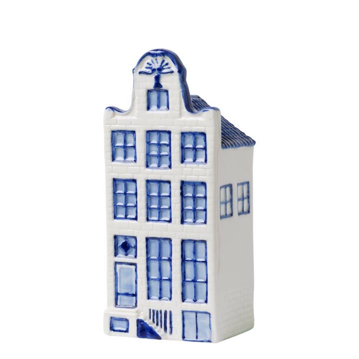 Heinen Delfts blauw - Grachtenpand nr. 4
