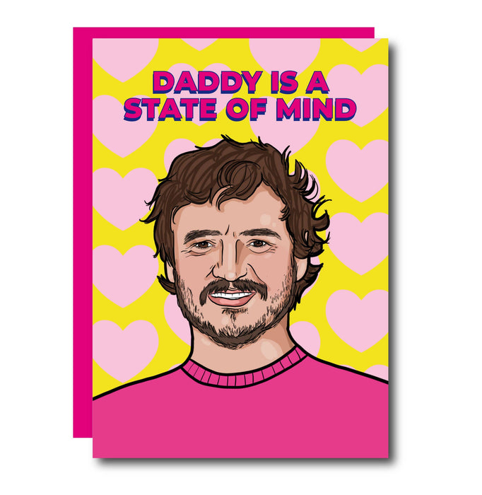 Daddy Is A State Of Mind Pedro Pascal wenskaart