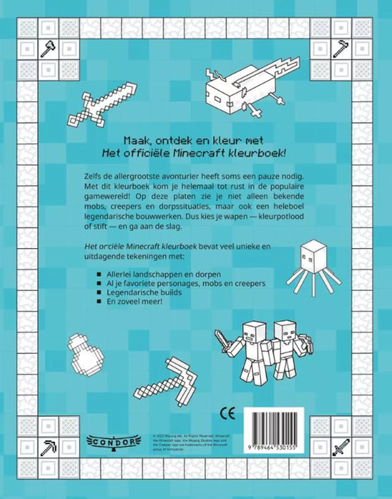 Het officiële Minecraft kleurboek