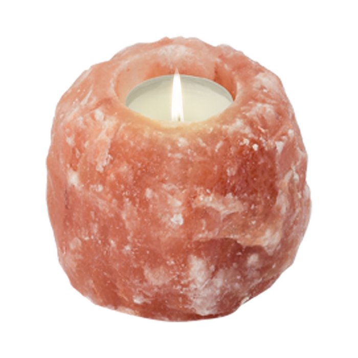 Himalaya Salt Dreams Theelichthouder Himalaya Zout Rond -