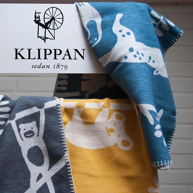 Klippan wiegdeken brushed cotton Siesta grijs