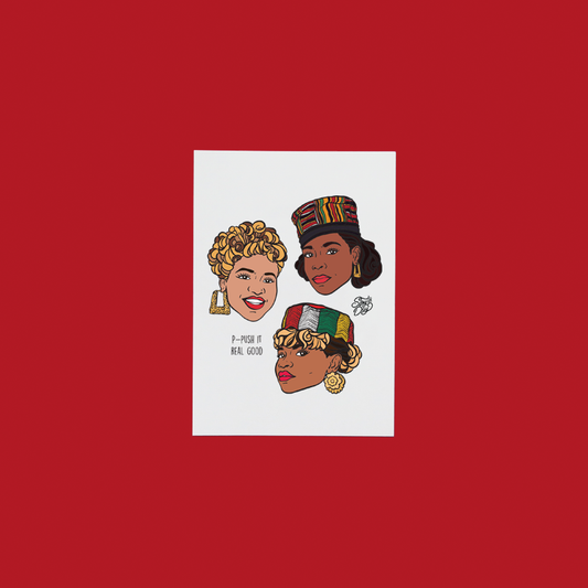 Salt N' Pepa - Ansichtkaart