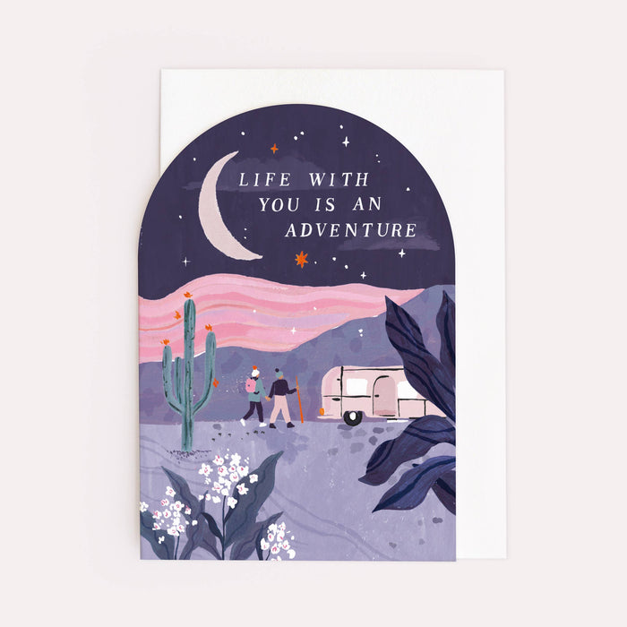 Desert Adventure-kaart | Jubileumkaart | Liefdeskaarten