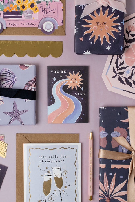 You're A Star Minikaart | Bedankkaarten | Minikaarten