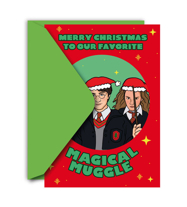 Harry Potter Christmas wenskaart