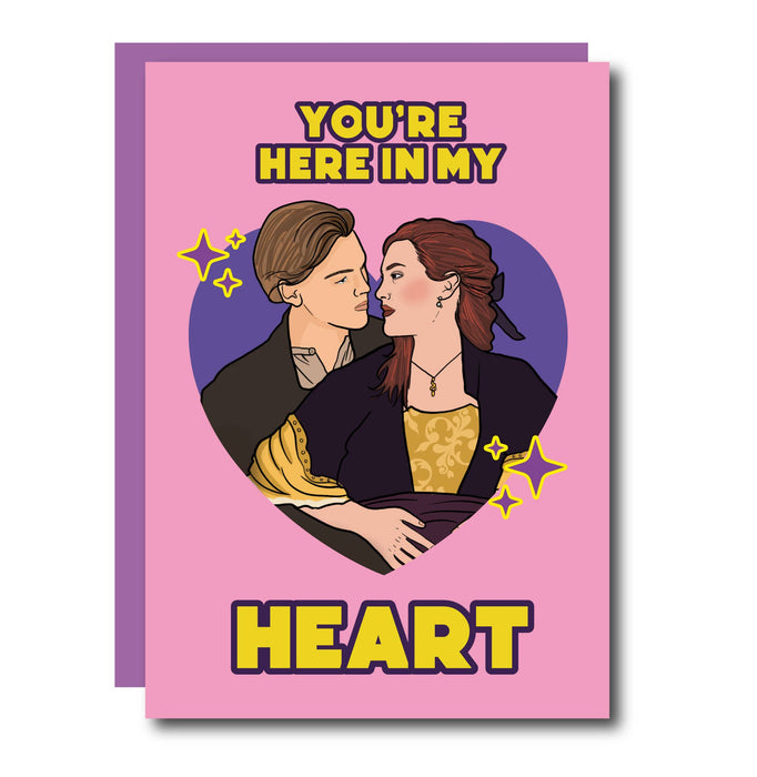 Titanic Rose & Jack wenskaart voor Valentijnsdag