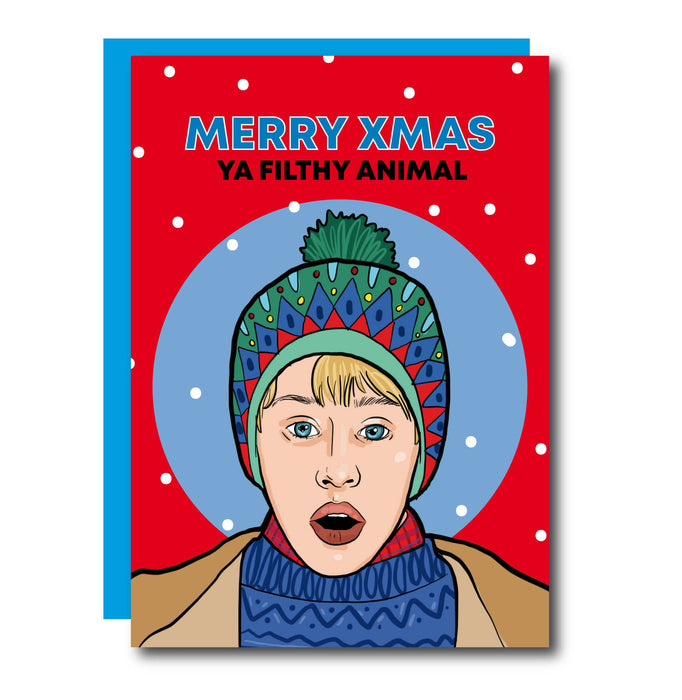 Home Alone kerstkaart