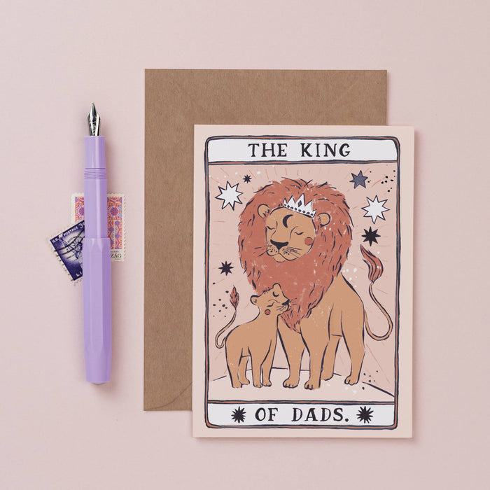 King of Dads-kaart | Vaderdagkaart | Verjaardagskaarten voor mannen