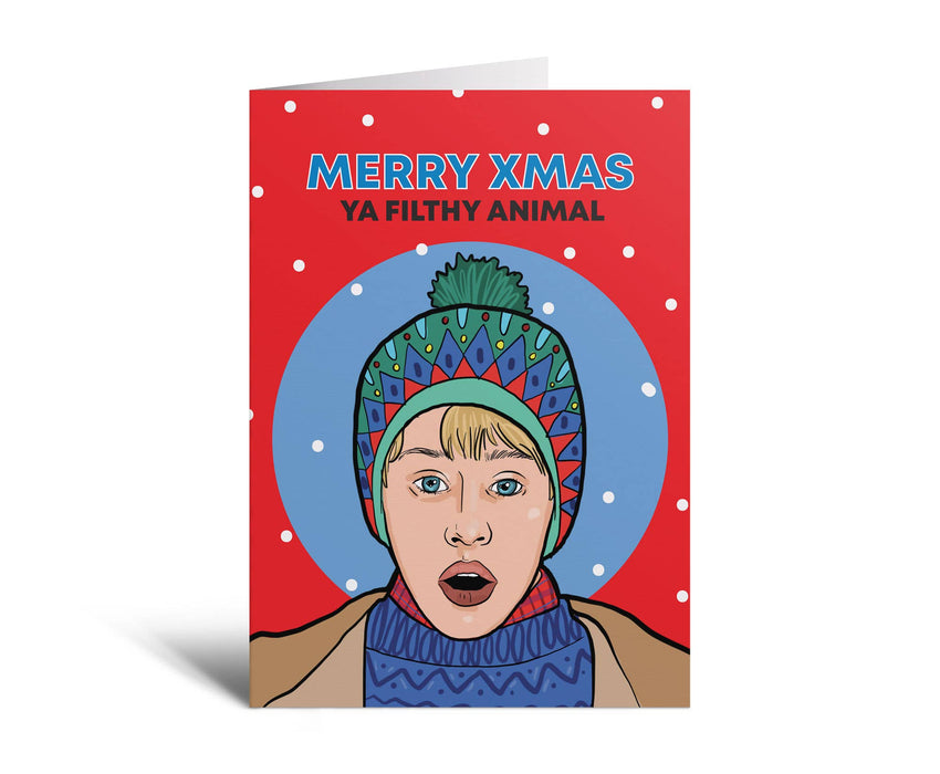 Home Alone kerstkaart