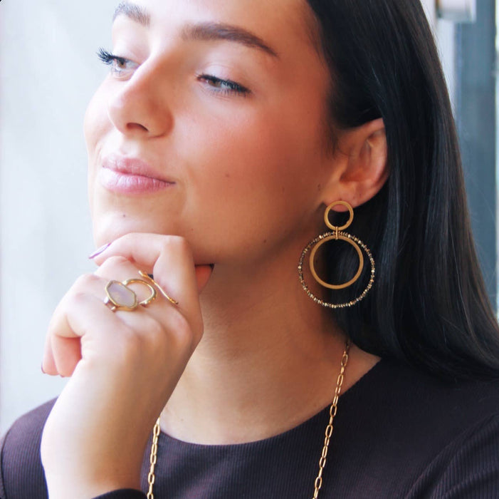 Statement oorbel "City Chic"