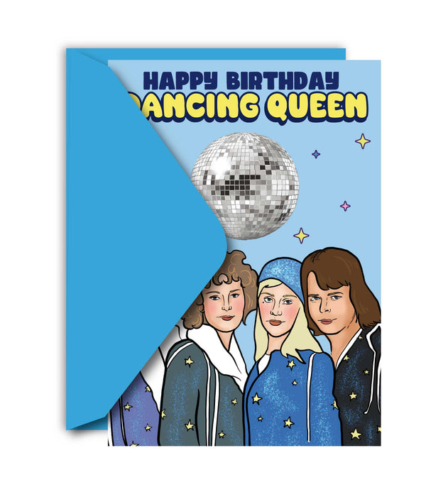 Happy Birthday Dancing Queen Wenskaart