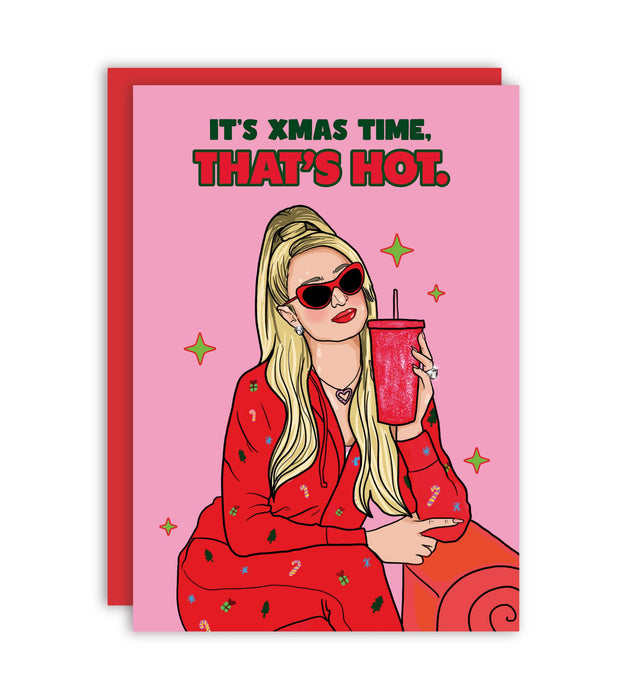 That's is Hot Kerstgroetkaartje