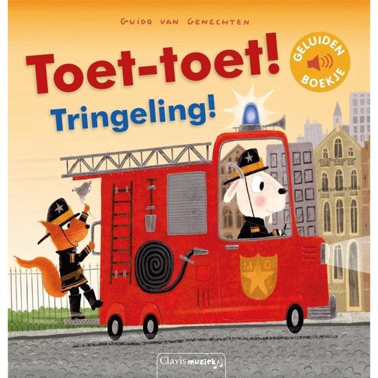 Clavis Toet-toet! Tringeling!
Boek - Toet-toet tringeling - Met geluid