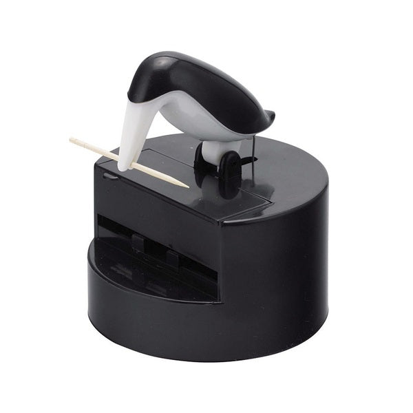 Balvi Toothpick holder Pelican black plastic