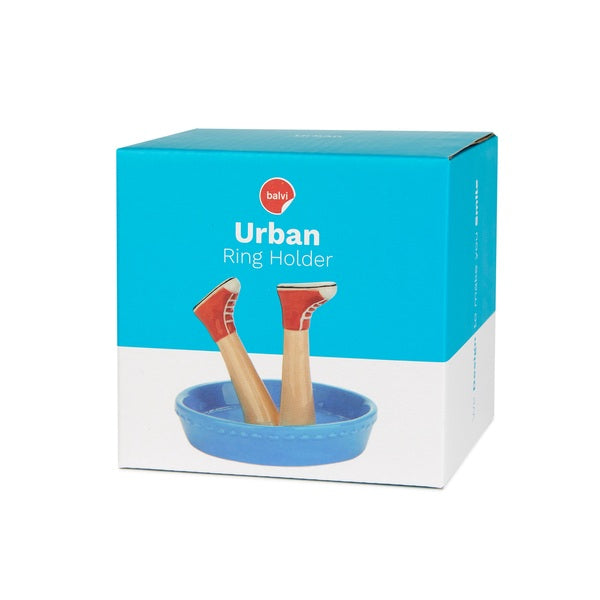 Balvi Ring holder Happy Legs Urban ceramic