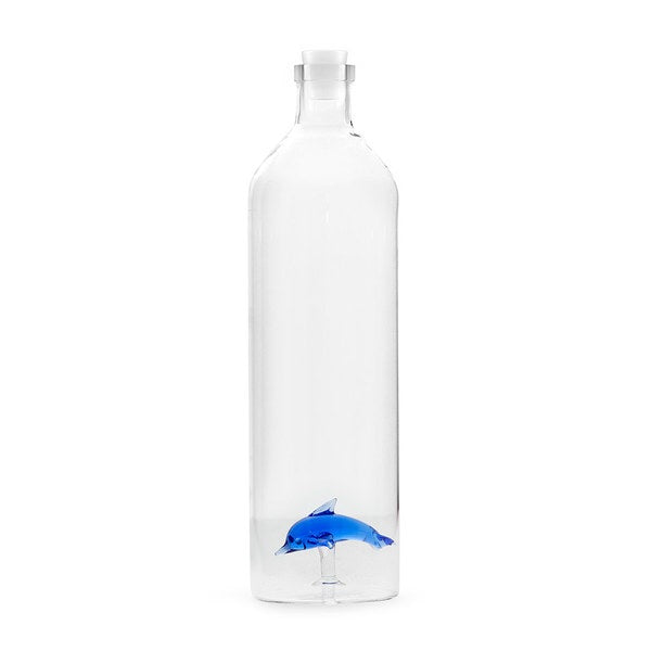 Balvi Bottle Atlantis Dolphin 1.2 L borosilicate