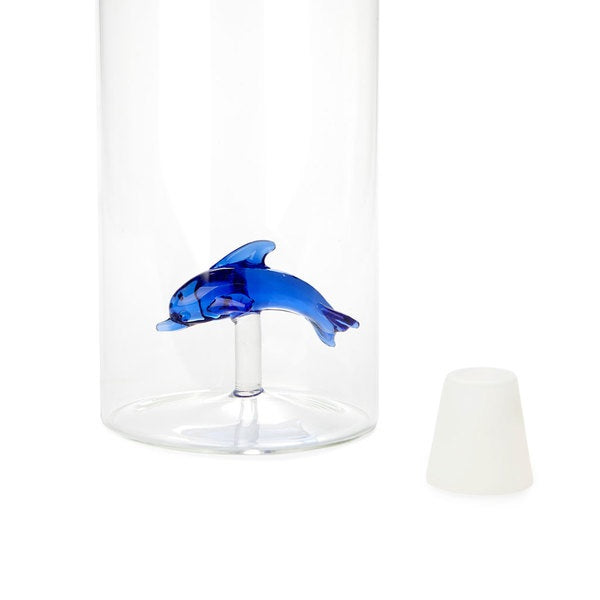 Balvi Bottle Atlantis Dolphin 1.2 L borosilicate