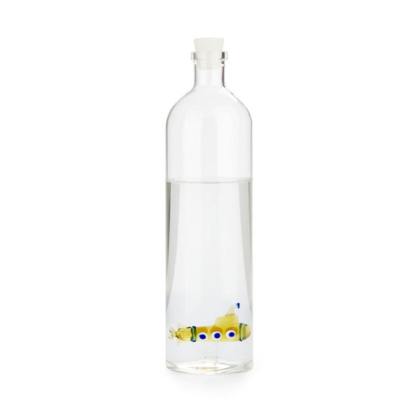 Balvi Bottle Atlantis Submarine yellow glass