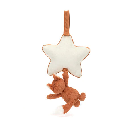 Jellicat Bashful Fox Cub musical Pul