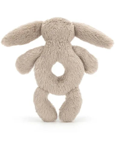 Jellycat Knuffel Bashful Beige Bunny Ring Rattle
