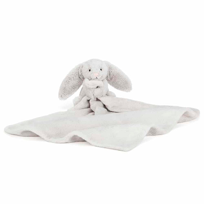 JELLYCAT BASHFUL KNUFFELDOEK SOOTHER KONIJN SILVER BUNNY