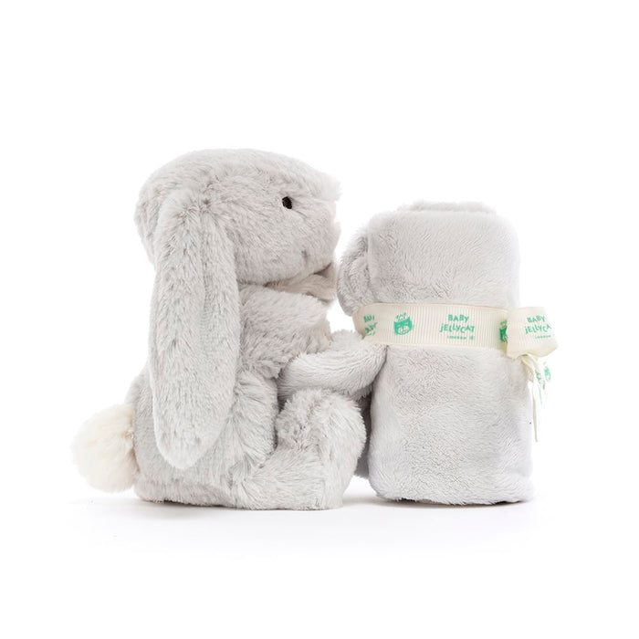 JELLYCAT BASHFUL KNUFFELDOEK SOOTHER KONIJN SILVER BUNNY