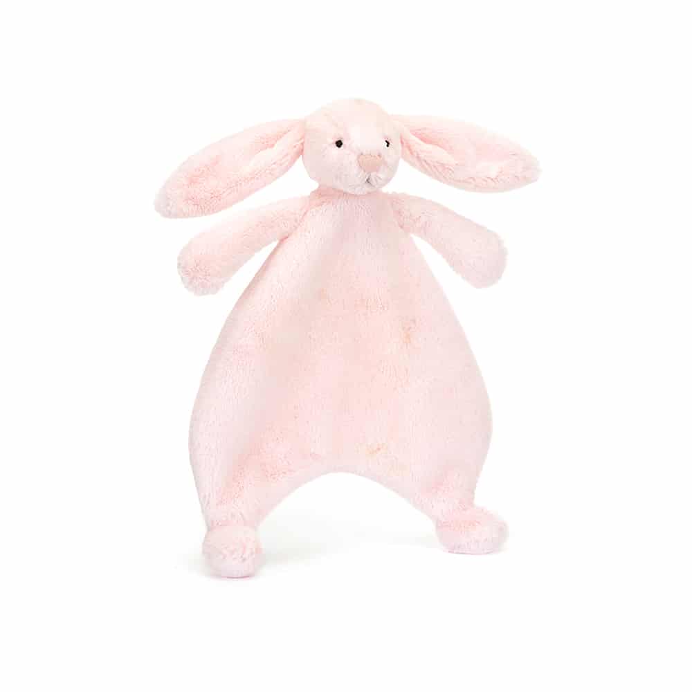JELLYCAT BASHFUL KNUFFELDOEK KONIJN COMFORTER PINK BUNNY
