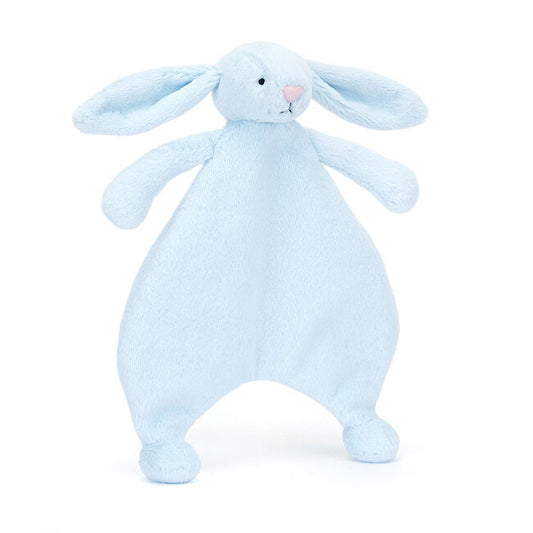 Jellycat Knuffeldoek Konijn Bashful Bunny Blauw