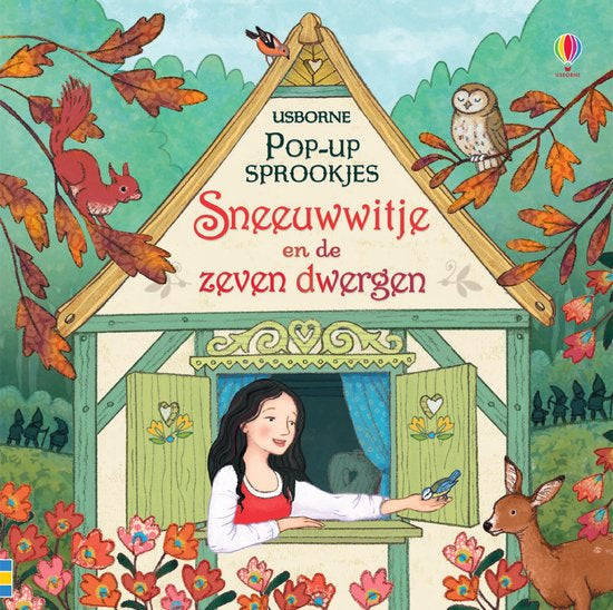 USBORNE Pop-up Sneeuwwitje en de zeven dwergen