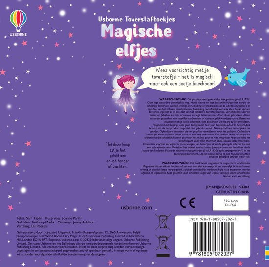 USBORNE Toverstafboekjes Magische elfjes