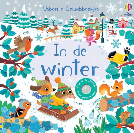 USBORNE Geluidsboekjes  In de winter