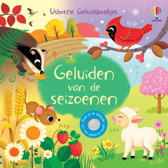 USBORNE Geluidsboekjes  Geluiden van de seizoenen