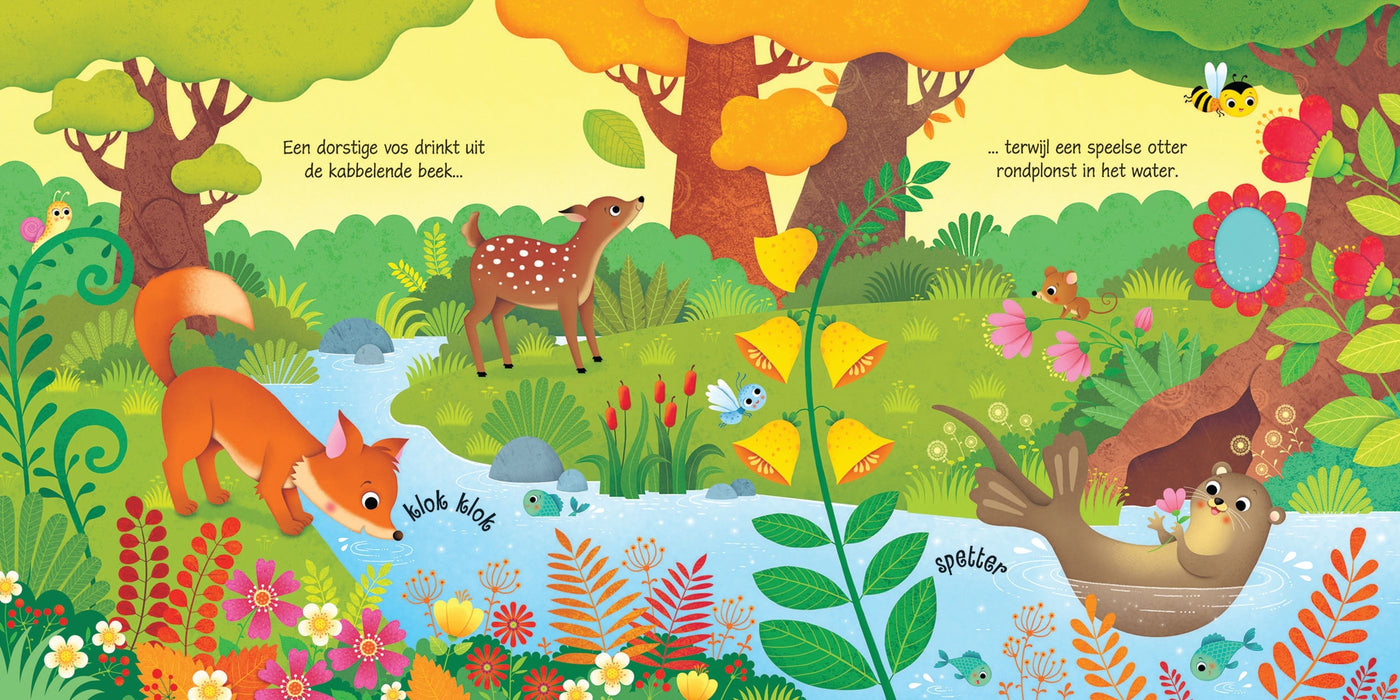 USBORNE Geluidsboekjes - Geluidsboekje – Geluiden in het bos