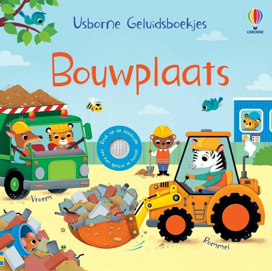 USBORNE Geluidsboekjes Bouwplaats