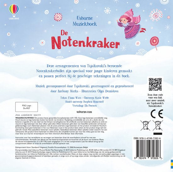 USBORNE De Notenkraker Muziekboek