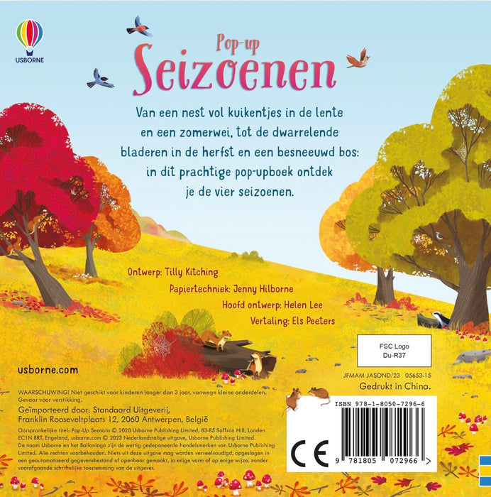 USBORNE Pop-up Seizoenen