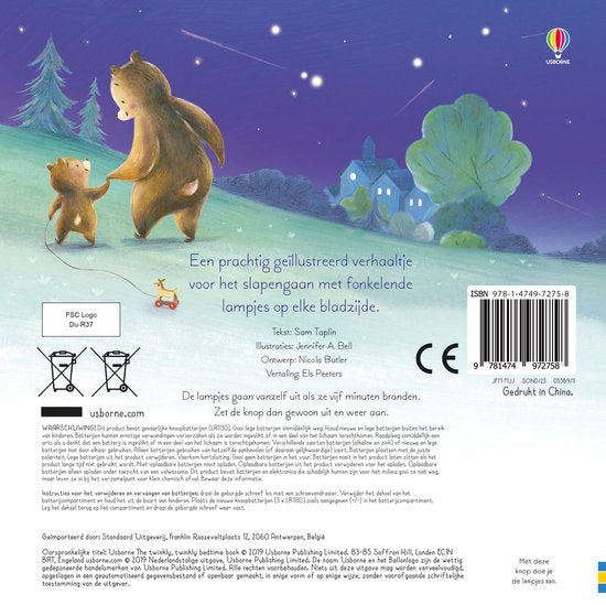 USBORNE Fonkelende sterren - Fonkelende sterren - Bedtijdboekje