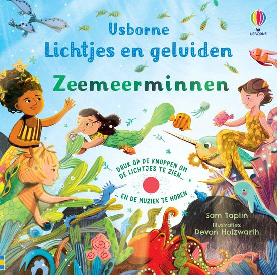 USBORNE Lichtjes en geluiden Zeemeerminnen