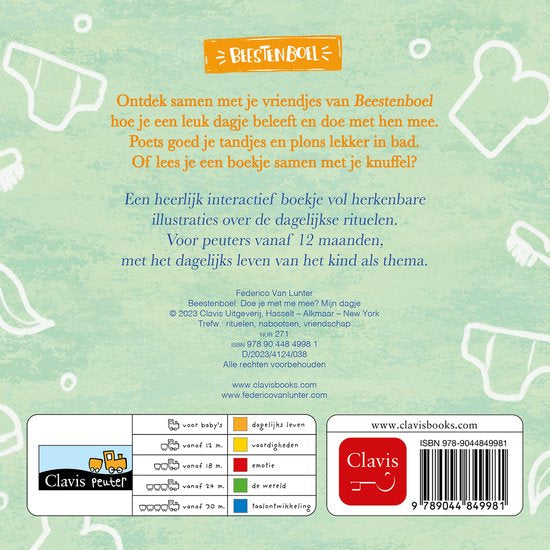 Clavis Beestenboel - Doe je met me mee? Mijn dagje