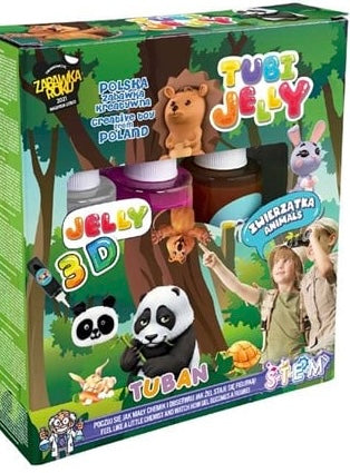 Tuban | Tubi Jelly Set 3 kleuren | Dieren