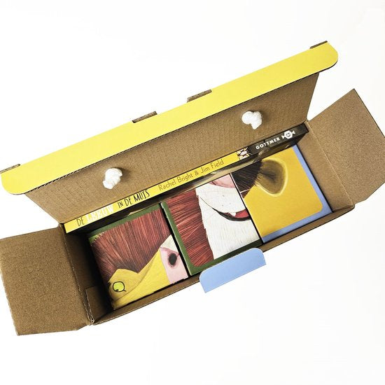 De leeuw in de muis
boek & blokpuzzel