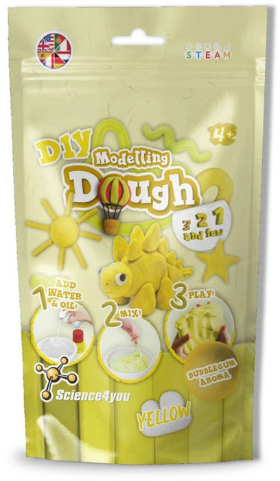 Science4You boetseerklei geel DIY - creatief speelgoed.