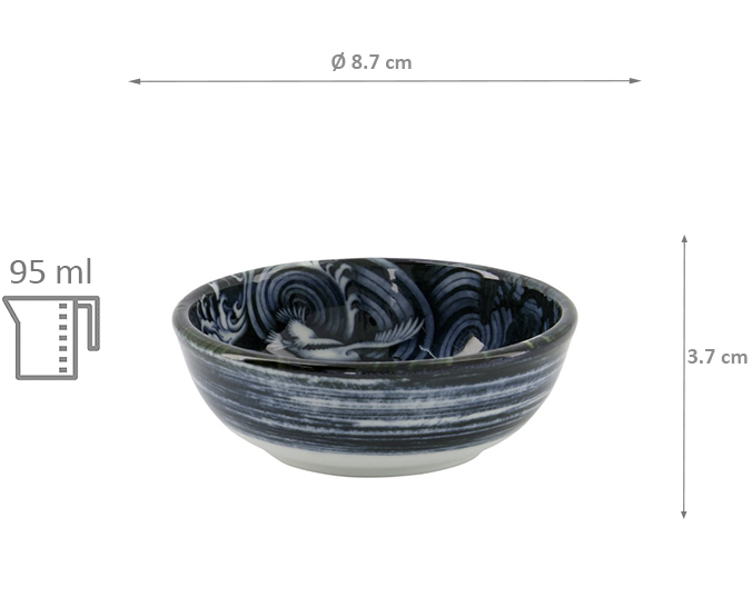 TOKYO DESIGN JAPONISM DRAGE BOLLE 8,7X3,7 CM