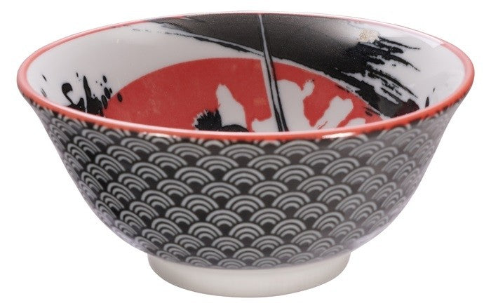 Tokyo Desgn Studio MIXED BOWLS RAMEN 20.5X8CM 1250ML SAMURA